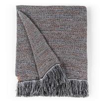 Manta Calama com Franja para Sofá Cama Tecido Jacquard Caramelo Clara Luz Decora Manta Calama com Franja para Sofá Cama Tecido Jacquard Caramelo Clara Luz Decora