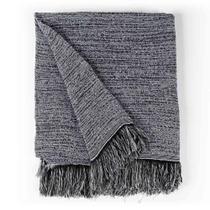 Manta Calama com Franjas para Sofá Cama em Tecido Jacquard 2,20m X 1,40m Preto Manta Calama com Franjas para Sofá Cama em Tecido Jacquard 2,20m X 1,40m Preto