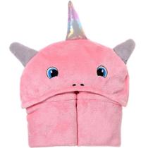 Manta Capuz Bebê Funny Toque Aveludado 70X70