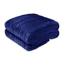 Manta Casal Azul Náutico Soft 1,80x2,30cm 147 Belchior Manta Casal Azul Náutico Soft 1,80x2,30cm 147 Belchior