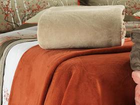 Manta Casal Coral Fleece 2,00mx1,80m Realce Premium cor Fendi Manta Casal Coral Fleece 2,00mx1,80m Realce Premium cor Fendi