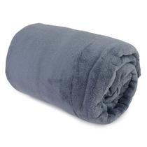 Manta Casal Corttex Home Design 180x220cm Cinza Grafite 7007