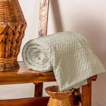 Manta Casal Super Macia Trançada Habitat 2,00x 2,40m