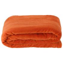 Manta Casal Texfine Home Design Mantinha Soft Microfibra Laranja Manta Casal Texfine Home Design Mantinha Soft Microfibra Laranja
