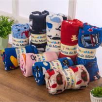 Manta Coberto Soft infantil Bebê - MENINA