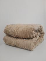 Manta Cobertor Antialérgico Ondulada Canelada Mantinha Casal 2,00 X 1,80 m