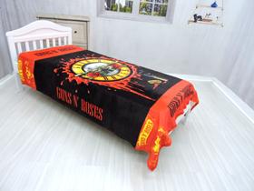 Manta Cobertor Banda De Rock Solteiro Ultra Soft Macia