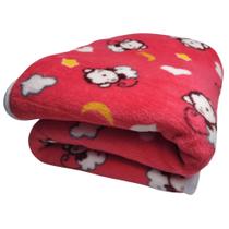 Manta Cobertor Bebe Infantil Microfibra Antialérgico Algodão