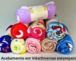 Manta Cobertor Bebe Infantil Microfibra Antialérgico Cobertor Soft Infantil Para Berço / Bebê