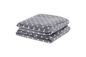 Manta Cobertor Cama De Solteiro - Petit Poa - Estampada - Feminina