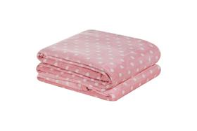 Manta Cobertor - Cama Queen - Petit Poá - Estampada De Bolinhas