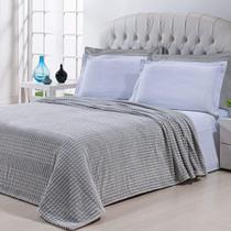 Manta Cobertor Canelada King - Soft Alta Gramatura - 2,40x2,70 Cores Lisas