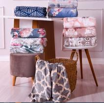 Manta cobertor casal Bene Casa 1,80m x 2,20m Estampada sortida