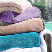 Manta Cobertor Casal Felpuda Soft Premium Toque Aveludado e Macio (Lindas Cores)