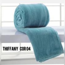 Manta Cobertor Casal MIcrofibra Toque Macio Lisa 1.80 x 2.00 - FR Enxovais