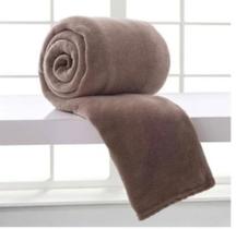 Manta Cobertor Casal MIcrofibra Toque Macio Lisa 1.80 x 2.00