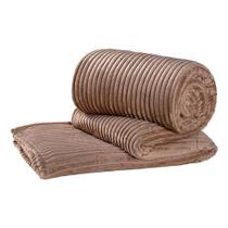 Manta Cobertor Coberta Microfibra Everest Queen - Cáqui Manta Cobertor Coberta Microfibra Everest Queen - Cáqui