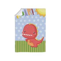 Manta Cobertor De Bebê Estampada 1,80 x 1m Menina e Menino Cobertinha De Berço-014