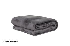 Manta Cobertor de Microfibra Queen Antialèrgica Soft Lisa Flannel Quentinha Corttex