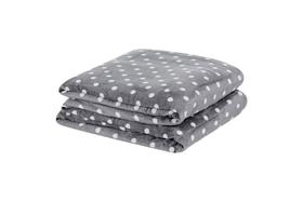 Manta Cobertor Flannel Macia Petit Poá Solteiro 01 Peça - Stinely Casa Manta Cobertor Flannel Macia Petit Poá Solteiro 01 Peça - Stinely Casa
