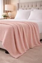 Manta Cobertor Fleece Casal e Queen 220x240cm - Delicatta Cor:Vermelho