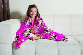 Manta Cobertor Fleece De Sofá Minnie e Cama Infantil Personagens - Lepper