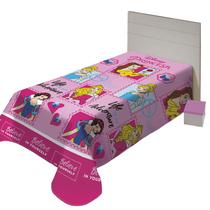 Manta Cobertor Fun Solteiro Microfiba Licenciado Disney 1,50m x 2,00m Toque Macio - Jolitex Ternille Baby Jolitex Cor:Pr