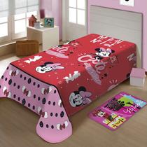 Manta Cobertor Fun Solteiro Microfiba Licenciado Disney 1,50m x 2,00m Toque Macio Jolitex Ternille