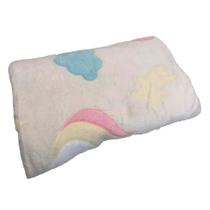 Manta Cobertor Infantil Brilha Escuro 180X200Cm Unicornio Br