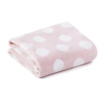 Manta Cobertor Infantil Microfibra Tricô Bebê Loani Rosa