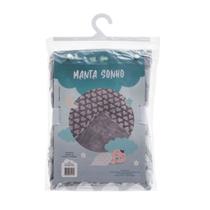Manta Cobertor Infantil Sonho - Corações