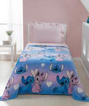 Manta Cobertor Infantil Stitch And Angel Soft/ Macia - Cama Queen Manta Cobertor Infantil Stitch And Angel Soft/ Macia - Cama Queen