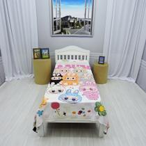 Manta Cobertor Labubu Solteiro Ultra Soft Macia Quentinha 1