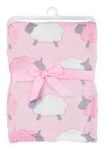 Manta Cobertor Mantinha Ovelhinha Supermacia Buba 3m+ Rosa