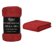 Manta Cobertor Micro Casal 200x180 Soft Não Alérgica