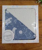 Manta Cobertor para Bebê Microfibra com Sherpa AVIÃO CINZA 1 Peça Manta Cobertor para Bebê Microfibra com Sherpa AVIÃO CINZA 1 Peça