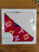 Manta Cobertor para Bebê Microfibra com Sherpa LETRAS PINK1 Peça Manta Cobertor para Bebê Microfibra com Sherpa LETRAS PINK1 Peça