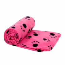 Manta Cobertor para Cachorro Gato Rosa 70x100cm - Casambiente