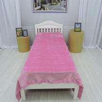 Manta Cobertor Pink Solteiro Fleece Leve e Macio Manta Cobertor Pink Solteiro Fleece Leve e Macio