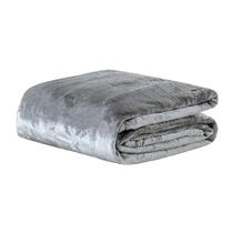 Manta Cobertor Queen Siberia Flannel Microfibra - Flint - Flanel 100% poliester