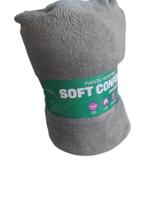 Manta Cobertor Soft para o Frio Super Macia para cama de Casal Várias Cores Envio Já