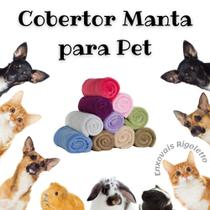 Manta Cobertor Soft para Pet - Mantinha Microfibra - Talu Enxovais