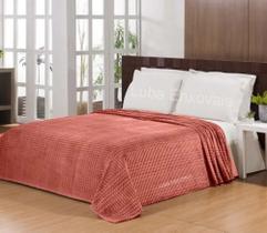 Manta Cobertor Solteiro 1,50 x 2,20 - Linha Louvre/ Mont Blanc Luxo