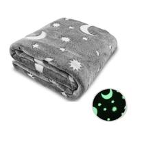 Manta Cobertor Solteiro Infantil Brilha No Escuro 1,20X1,50m