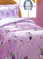 Manta Cobertor Solteiro Soft Flanelado Disney