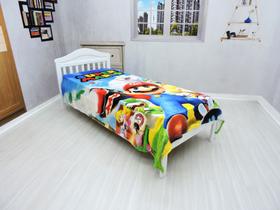 Manta Cobertor Solteiro Ultrasoft Inverno Mario Bros Manta Cobertor Solteiro Ultrasoft Inverno Mario Bros