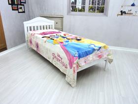 Manta Cobertor Solteiro Ultrasoft Inverno Princesas Infantil