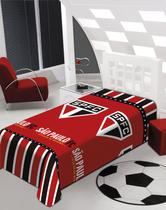 Manta Cobertor Times de Futebol Jolitex Macia Não Alérgica São Paulo