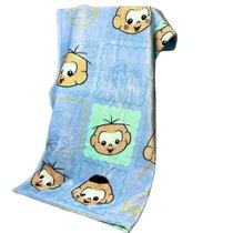 Manta/Cobertor Turma da Mônica Cebolinha Azul