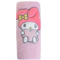 Manta Com Aplique Hello Kitty My Melody 75*100cm Bene Casa